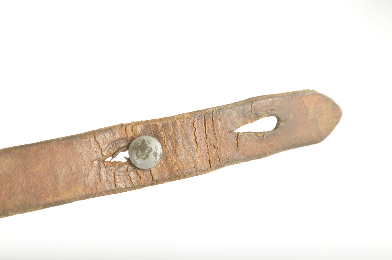 Belle jugulaire de casque allemand / marquages RBNR