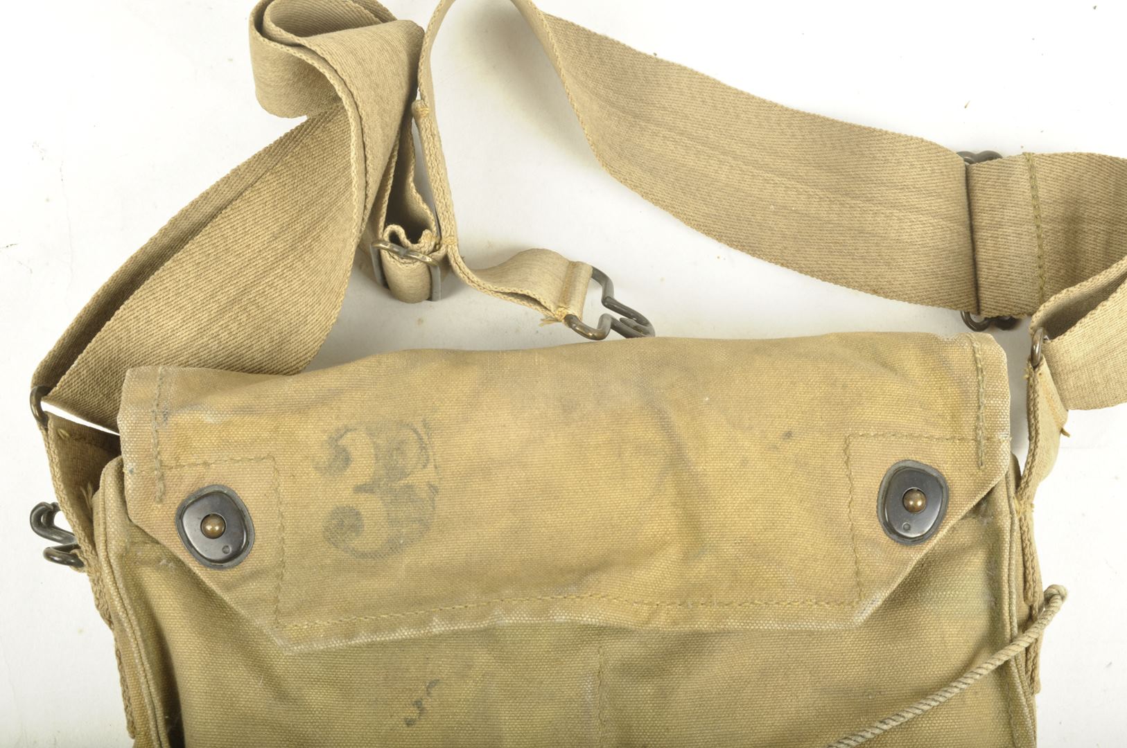 Masque à gaz US modèle 1917 / Nominatif AEF 109th infantry regiment 28th Infantry Division