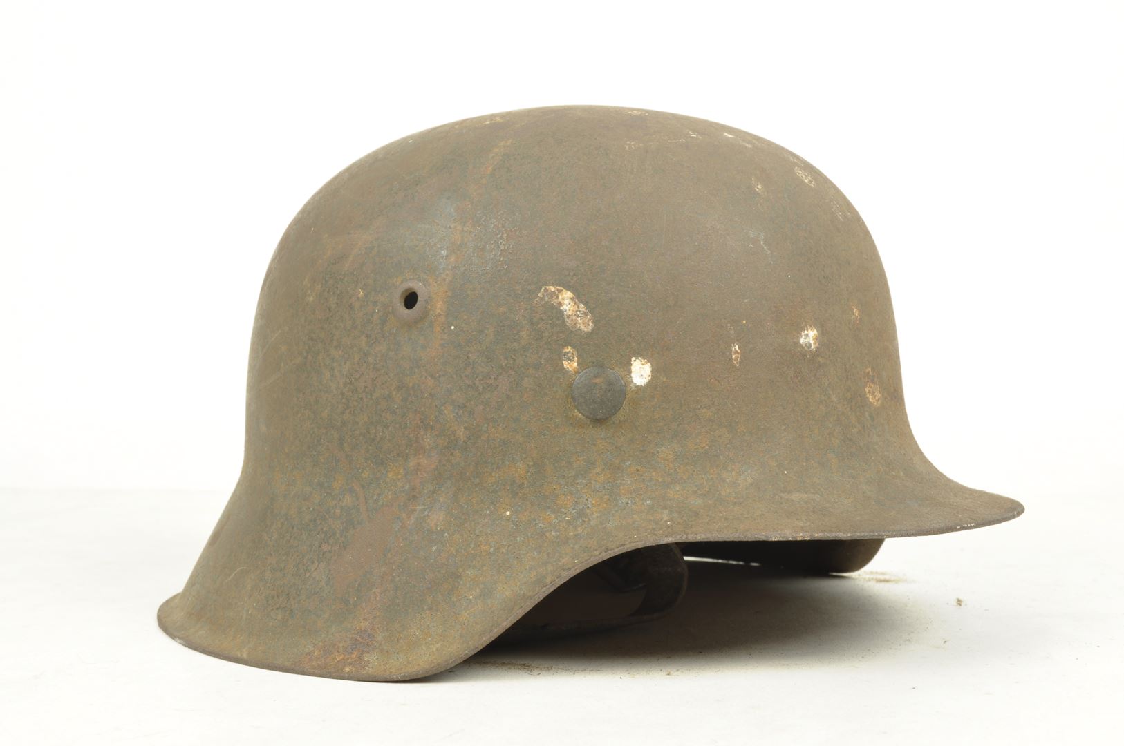 Casque Allemand modèle 42 WH / Saint Waast sur Auge