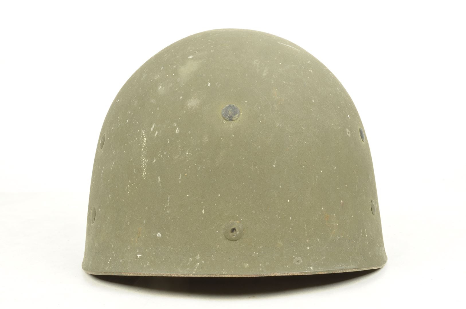 Casque US M avec grades de Capitaine et son sous casque IMP / PONTARLIER