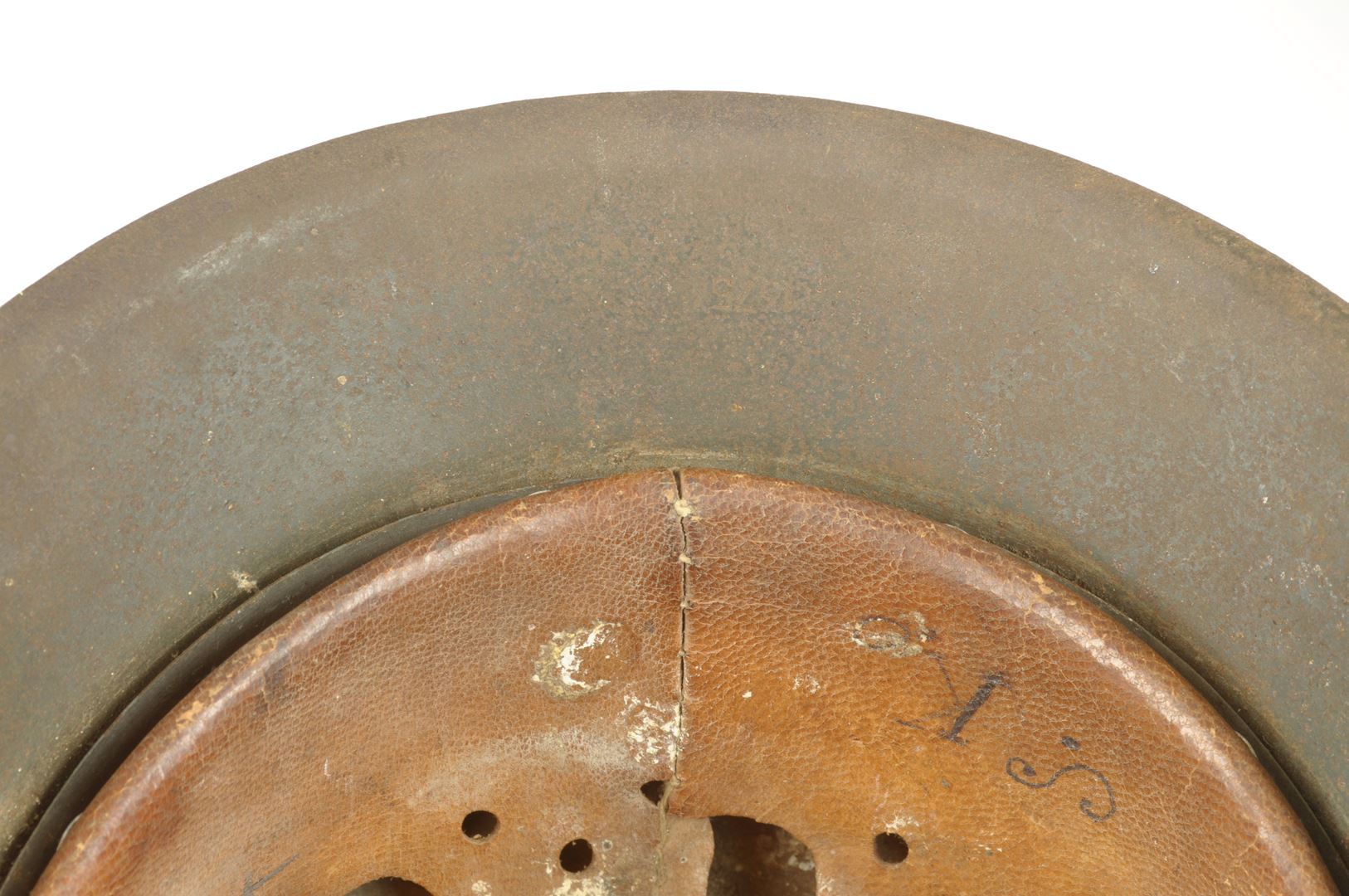 Casque Allemand modèle 42 WH / Saint Waast sur Auge