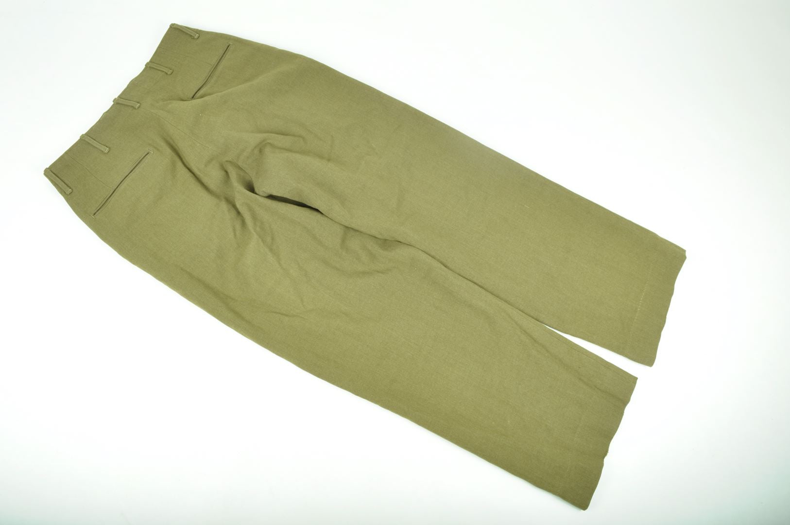 Pantalon moutarde matriculé