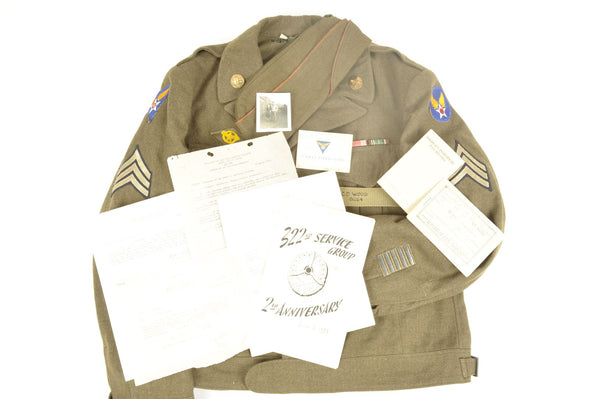 Grouping US AIR FORCE identifié / 12th Airforce 322nd SG