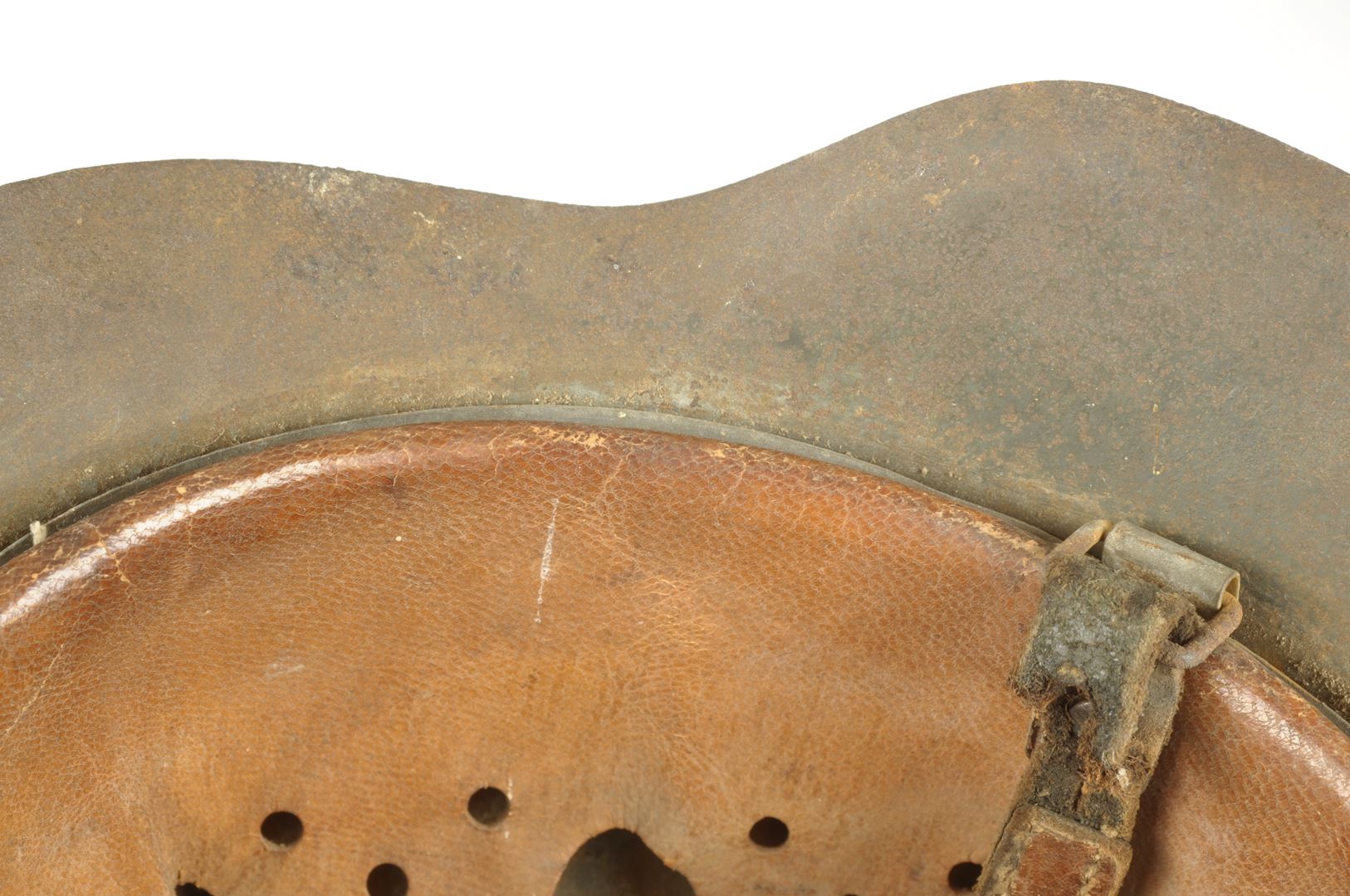 Casque Allemand modèle 42 WH / Saint Waast sur Auge