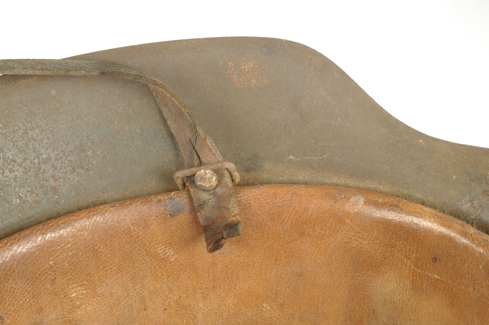 Casque Allemand modèle 42 WH / Saint Waast sur Auge