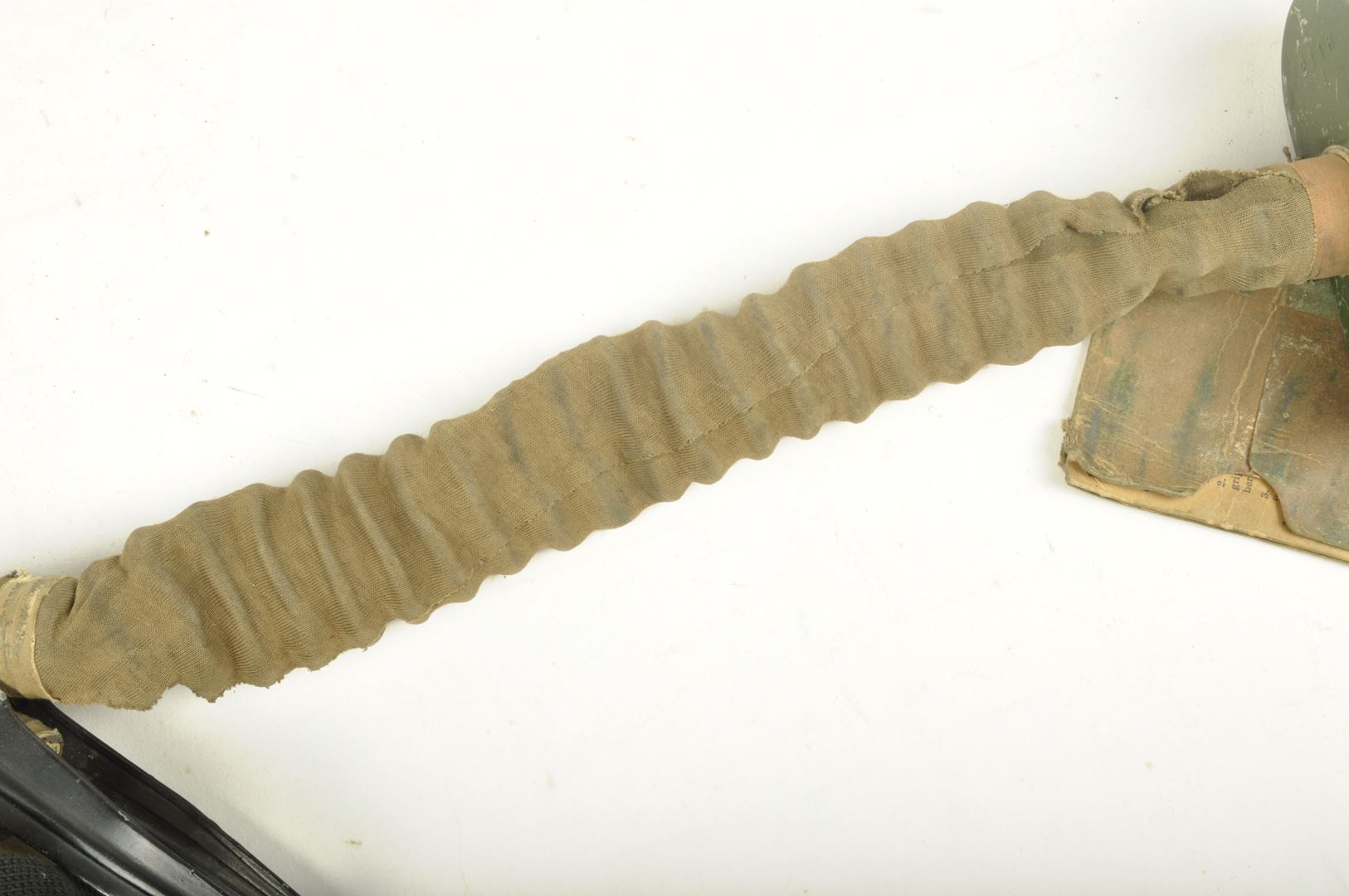 Masque à gaz US modèle 1917 / Nominatif AEF 109th infantry regiment 28th Infantry Division