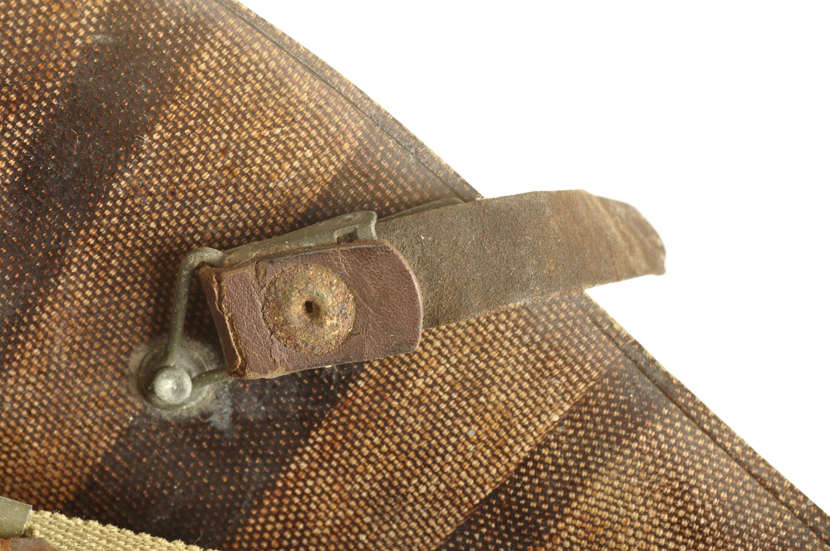 Casque US M avec grades de Capitaine et son sous casque IMP / PONTARLIER