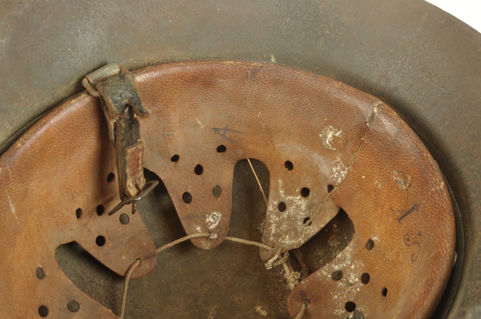 Casque Allemand modèle 42 WH / Saint Waast sur Auge