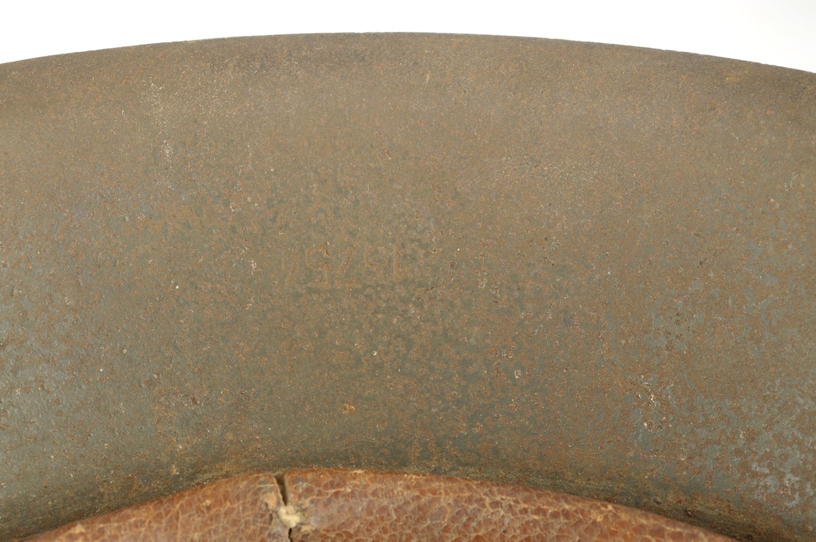 Casque Allemand modèle 42 WH / Saint Waast sur Auge