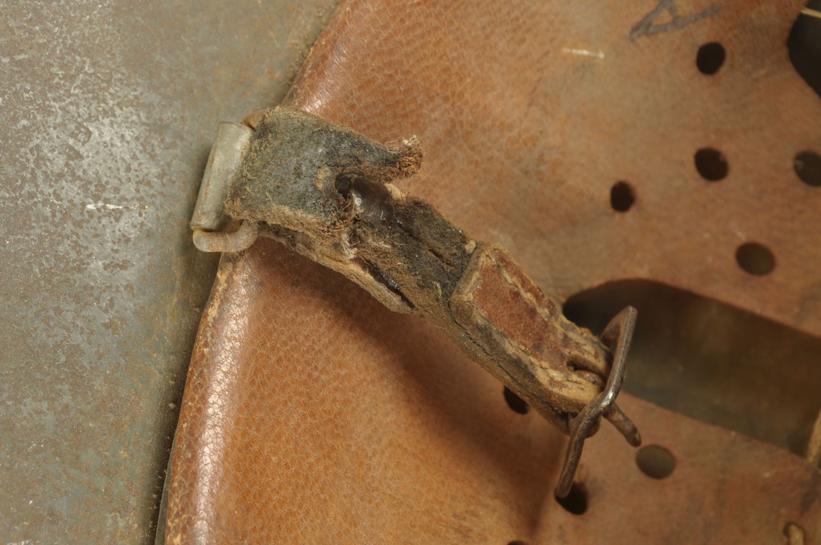 Casque Allemand modèle 42 WH / Saint Waast sur Auge