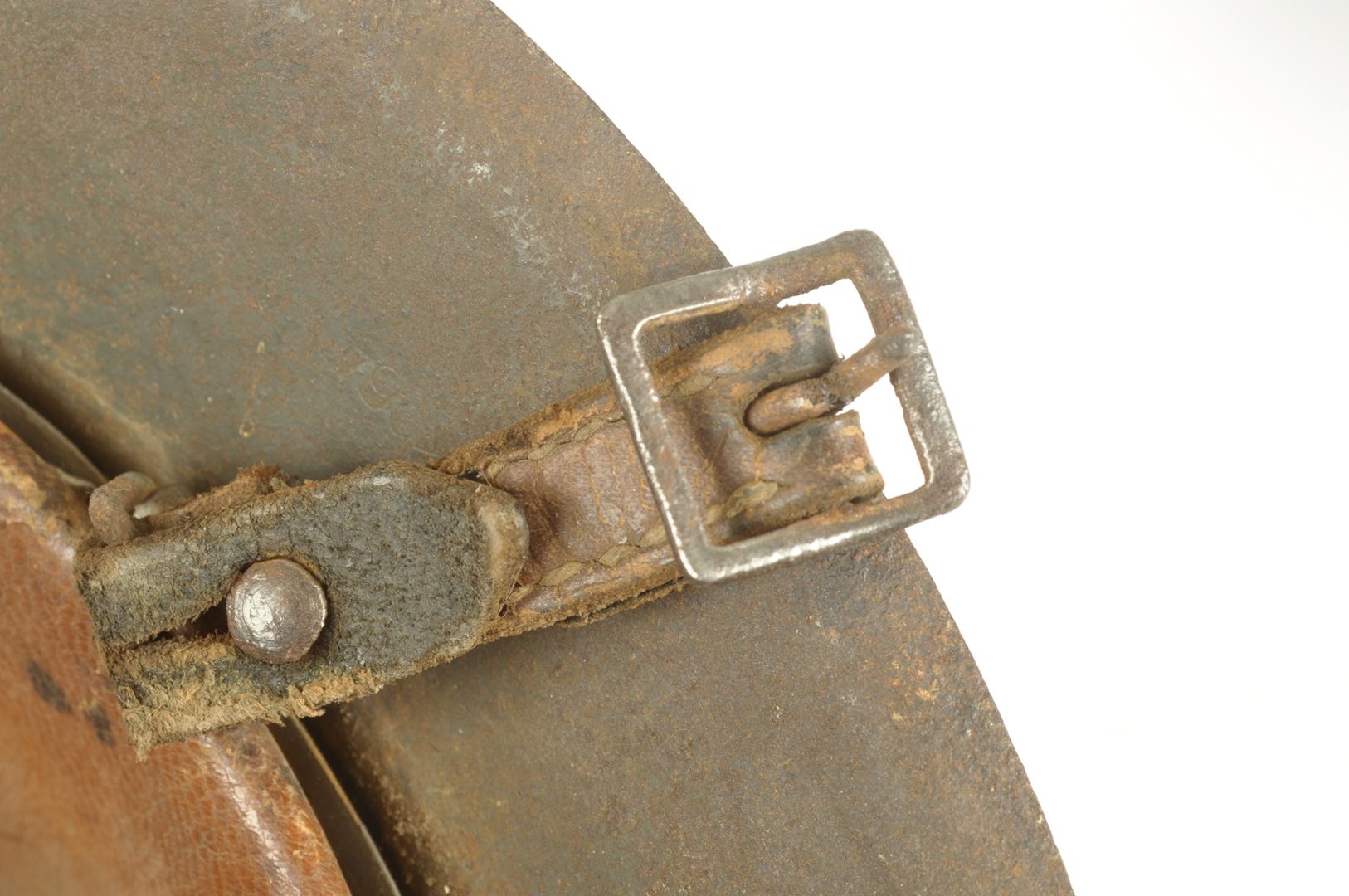 Casque Allemand modèle 42 WH / Saint Waast sur Auge