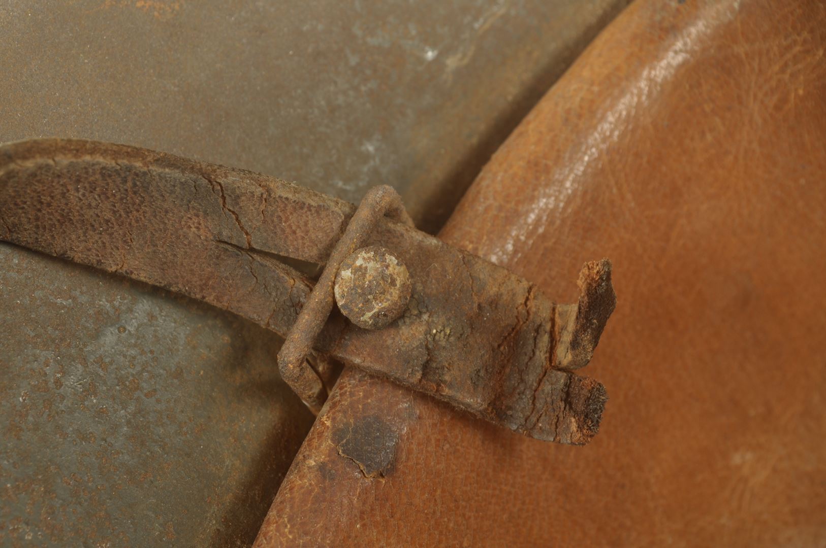 Casque Allemand modèle 42 WH / Saint Waast sur Auge