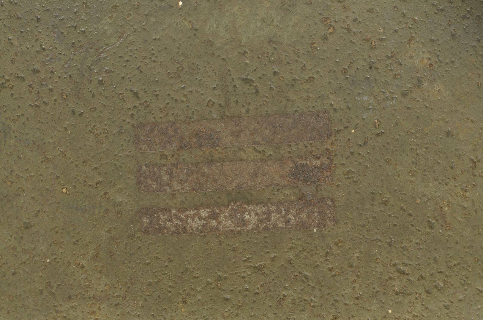 Casque US M avec grades de Capitaine et son sous casque IMP / PONTARLIER