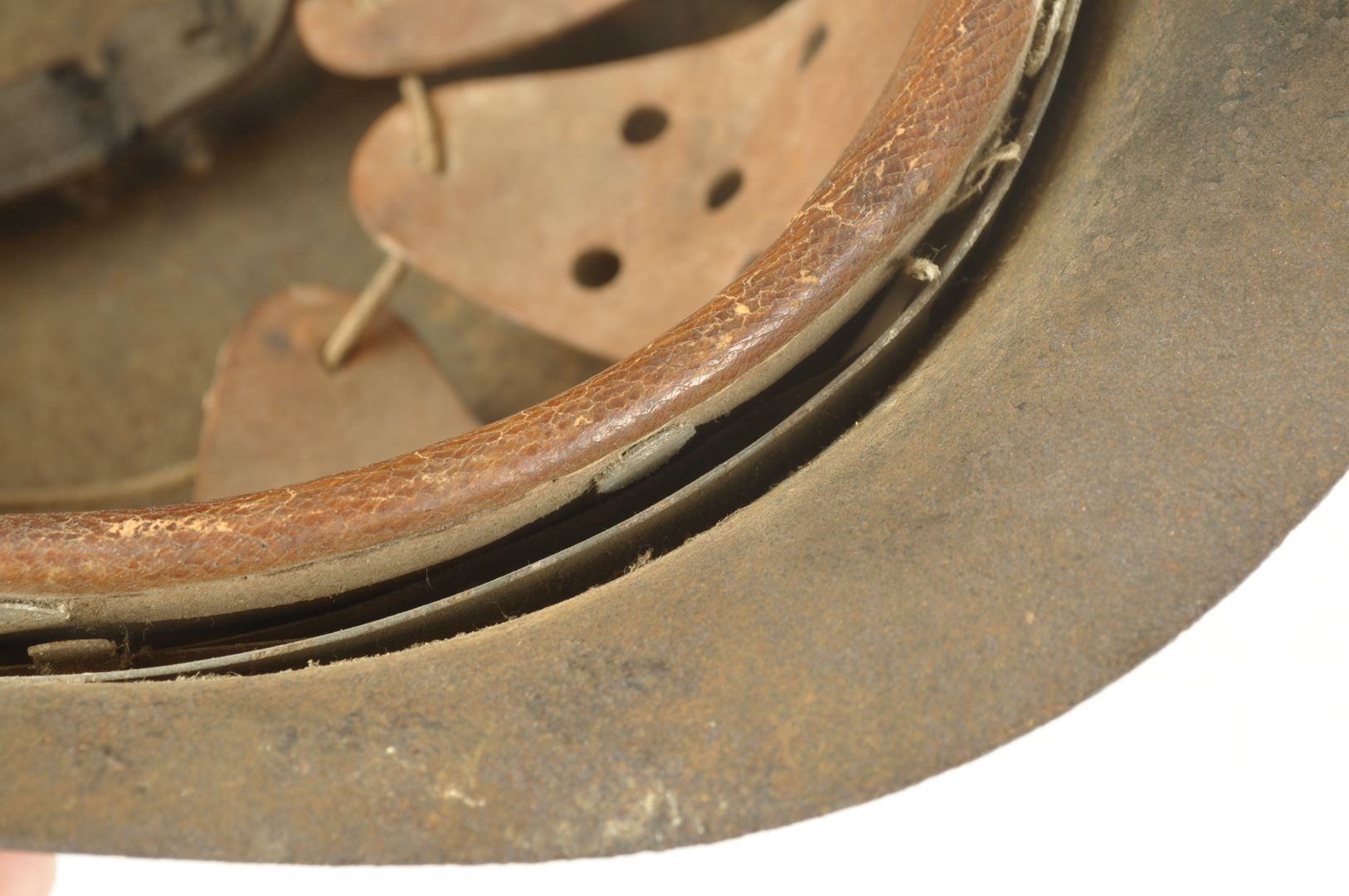 Casque Allemand modèle 42 WH / Saint Waast sur Auge