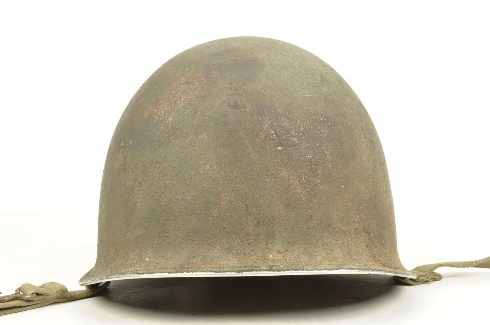 Casque US M avec grades de Capitaine et son sous casque IMP / PONTARLIER