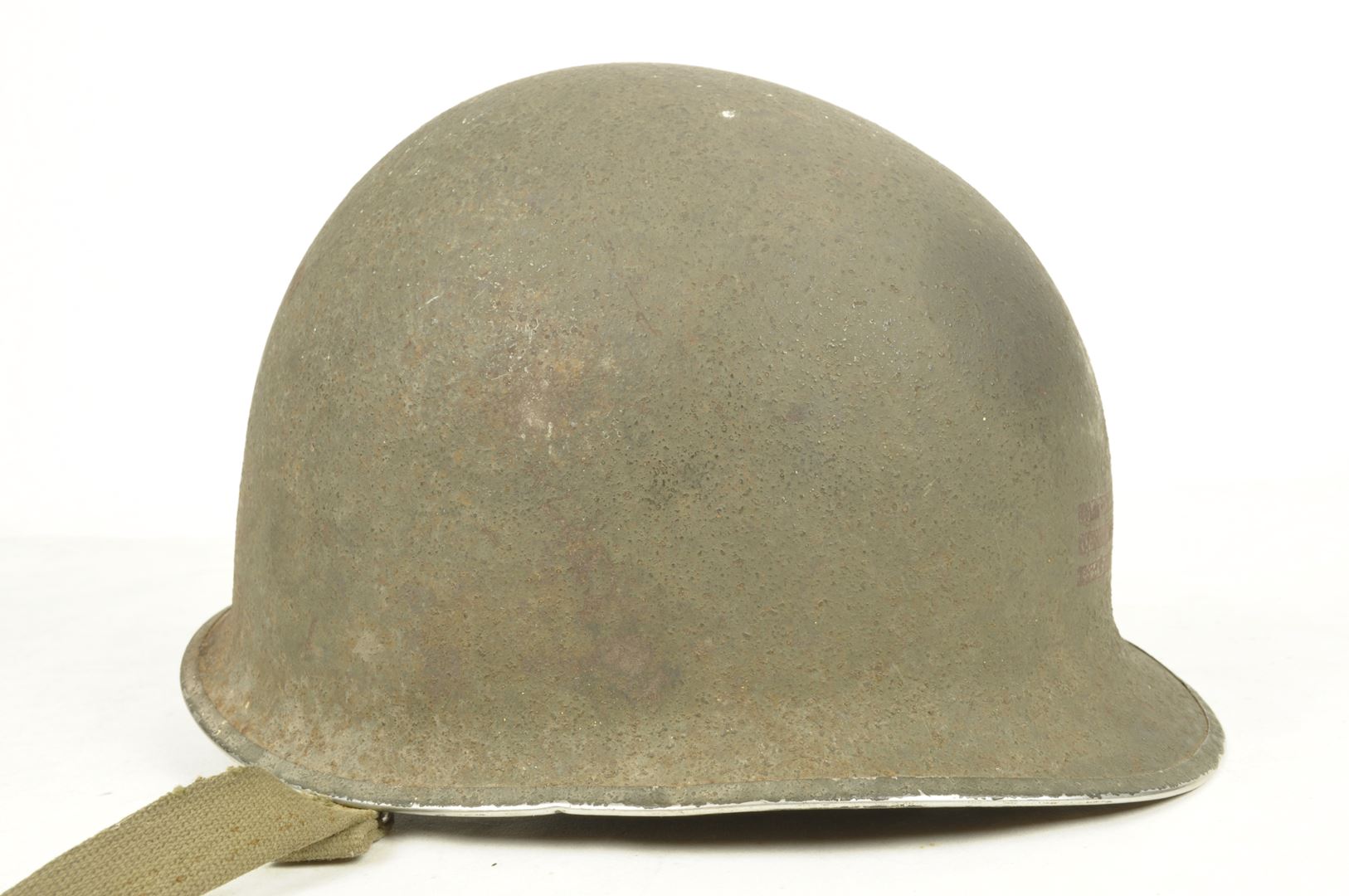 Casque US M avec grades de Capitaine et son sous casque IMP / PONTARLIER