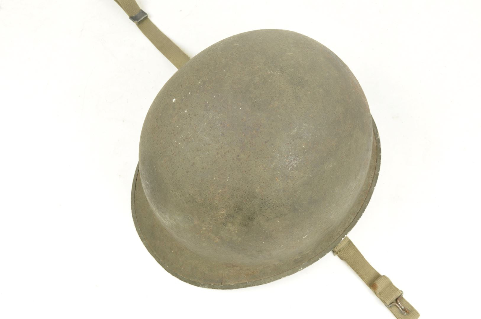 Casque US M avec grades de Capitaine et son sous casque IMP / PONTARLIER