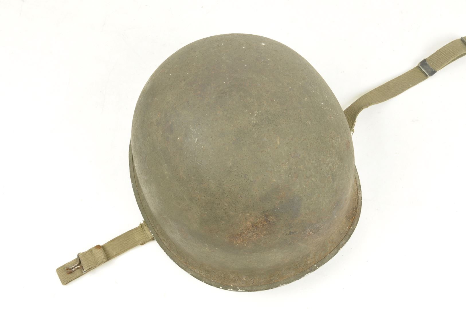 Casque US M avec grades de Capitaine et son sous casque IMP / PONTARLIER