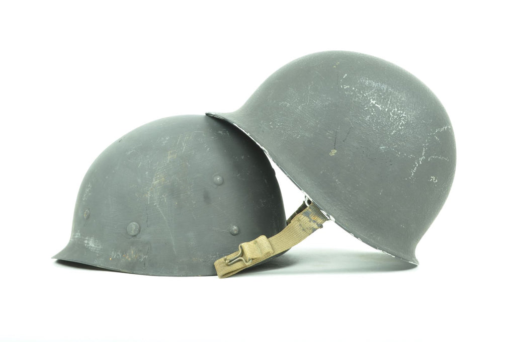 Casque US M1 camouflé et son sous casque Firestone