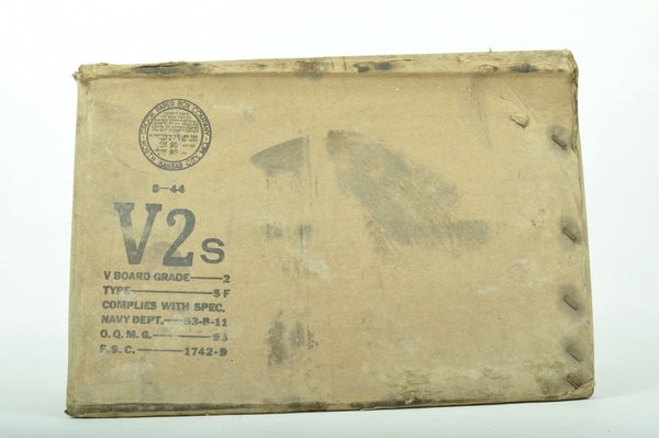 Carton de ration V2 S  daté 1944