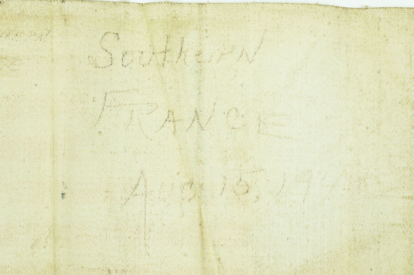 Brassard d'invasion Américain manuscrit / Provence