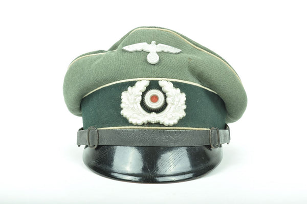 Schirmmütze Sous Officier Infanterie nominative , datée 1937 / J.R.88