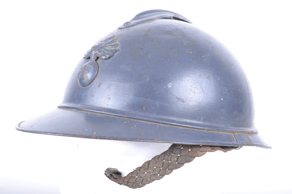 Beau casque Adrian d'officier d' Infanterie modèle 1915