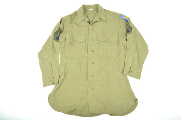 Chemise "moutarde" / Patch 2nd Army Air Force