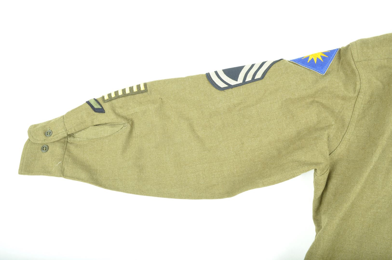 Chemise "moutarde" / 40th Infantry Division / Pacifique