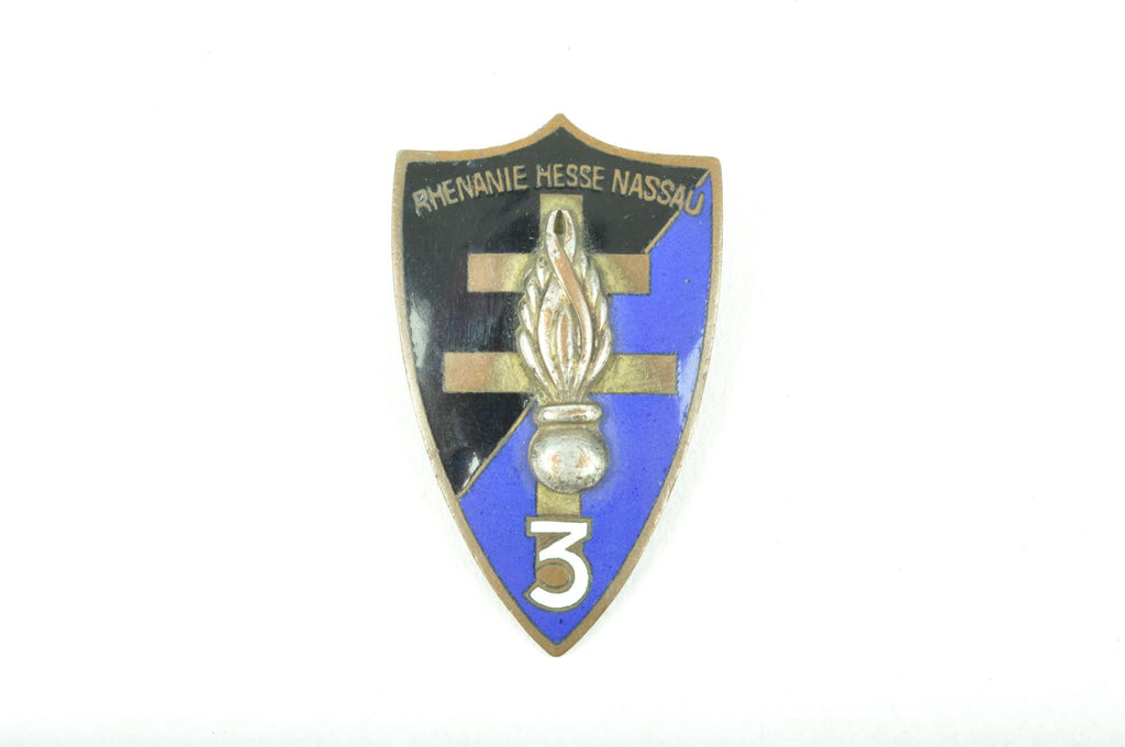 Insigne 3ième Légion de Gendarmerie d’Occupation / 1ier Type