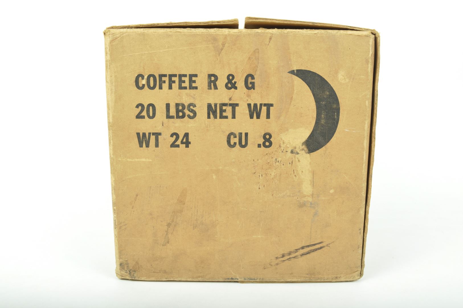 Carton de ration US "Café" daté 1944