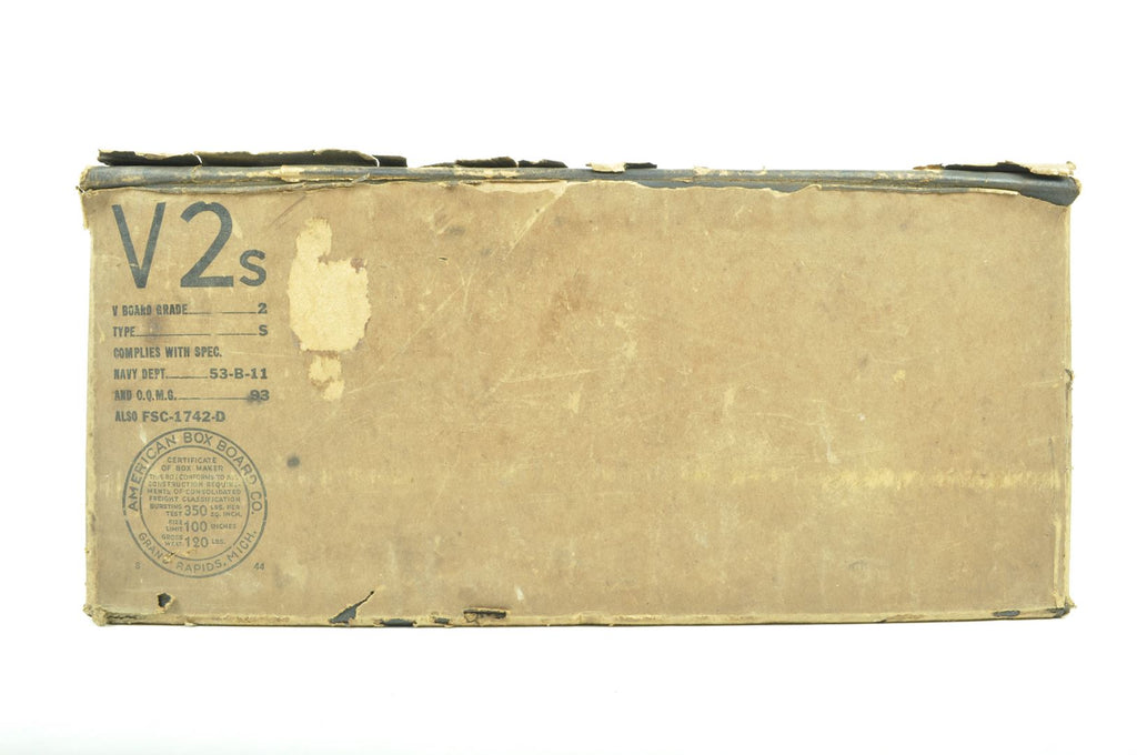 Carton de ration V2 S daté 1944