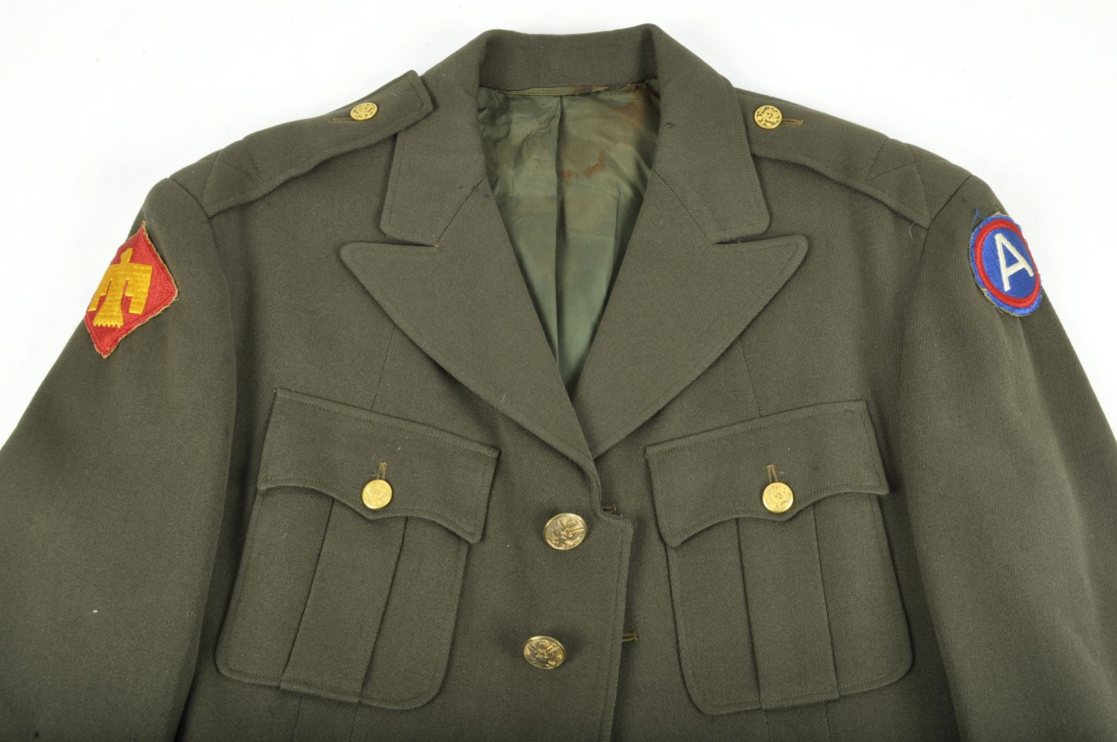 Veste de sortie officier nominative / 45th Infantry Division