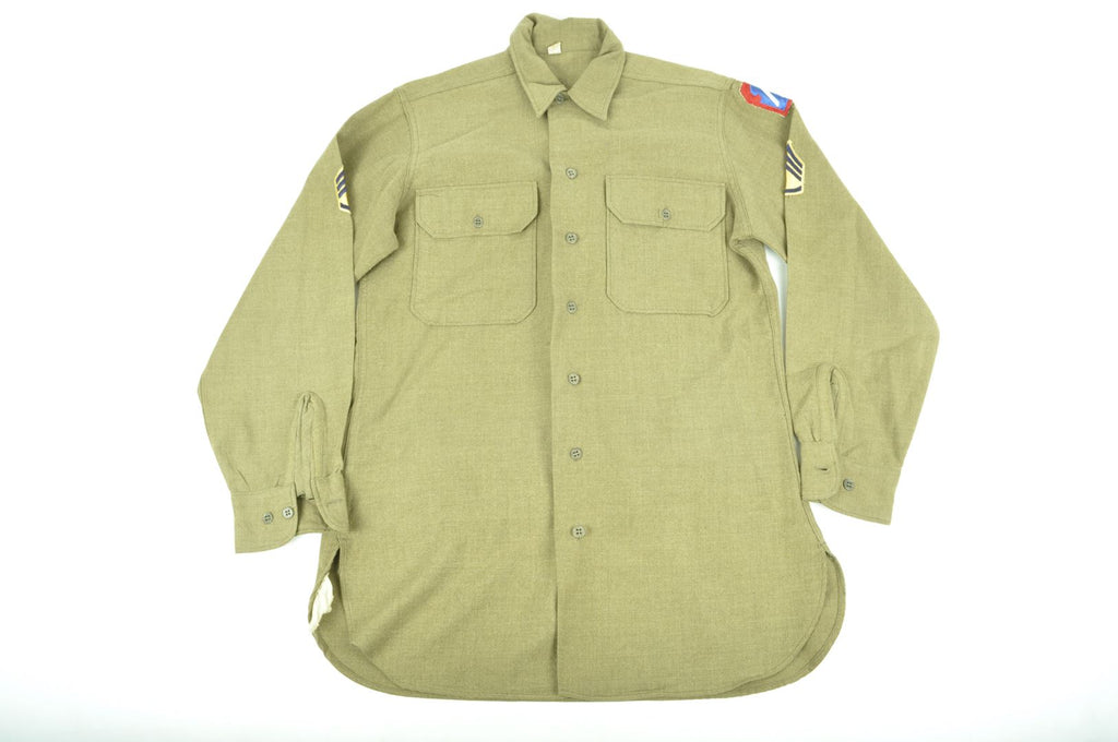 Chemise "moutarde" 5th Army / Taille 15 - 33