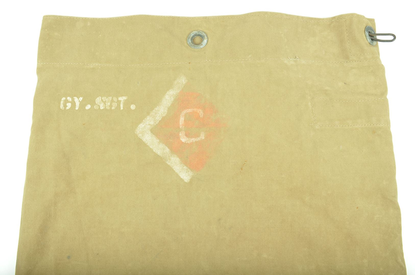 Sac à paquetage d'un Marin français Décor et dessins Sac à paquetage d'un Marin français Décor et dessins