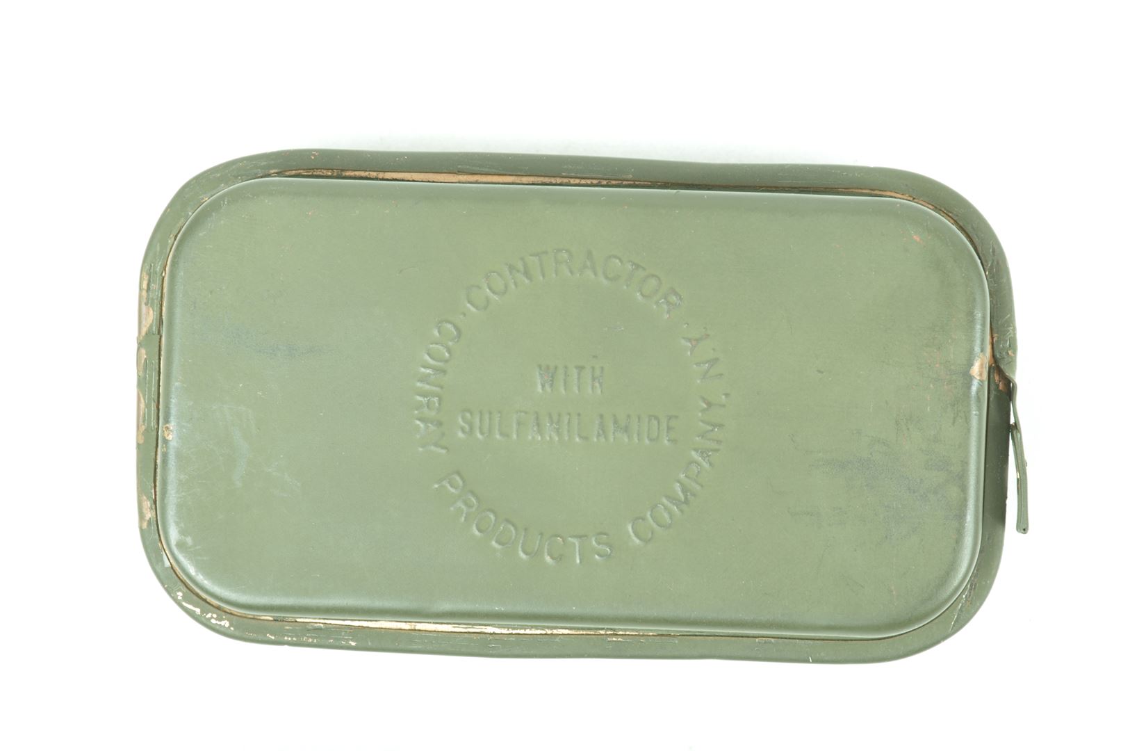 Pochette à pansement British made datée 1944 + pansement